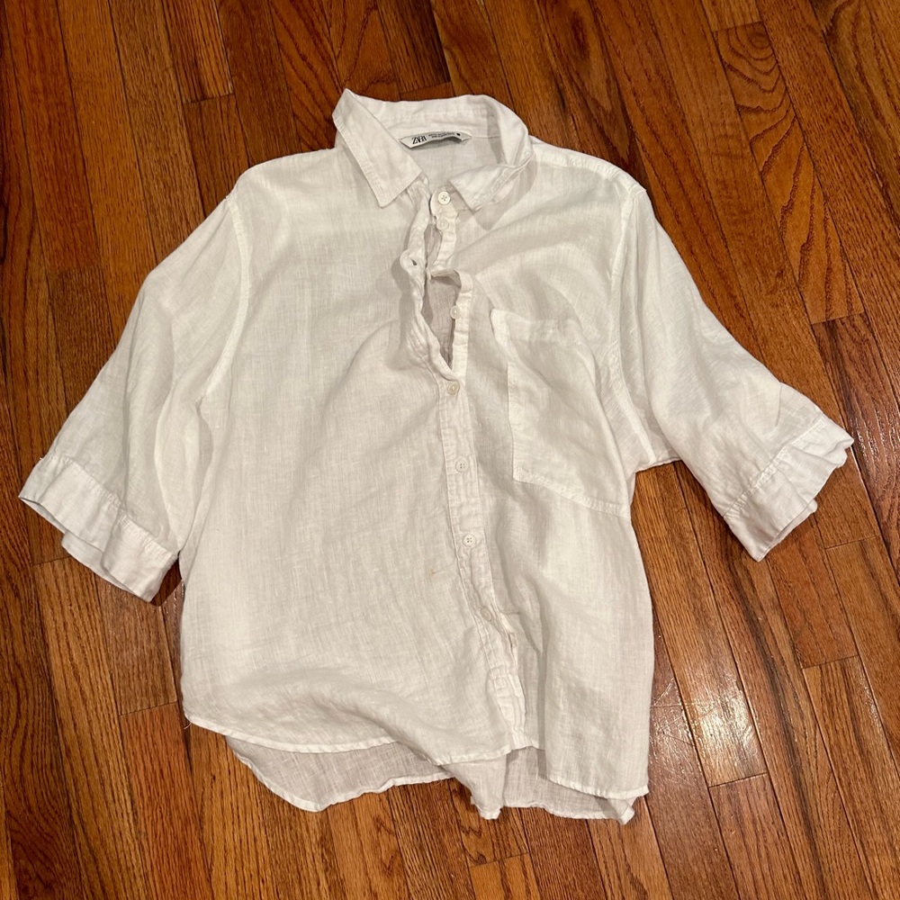 Zara button down